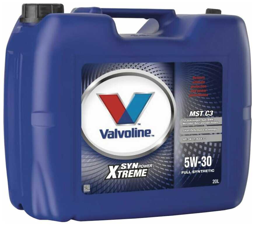Синтетическое моторное масло VALVOLINE SynPower Xtreme MST C3 5W-30 фотография 2