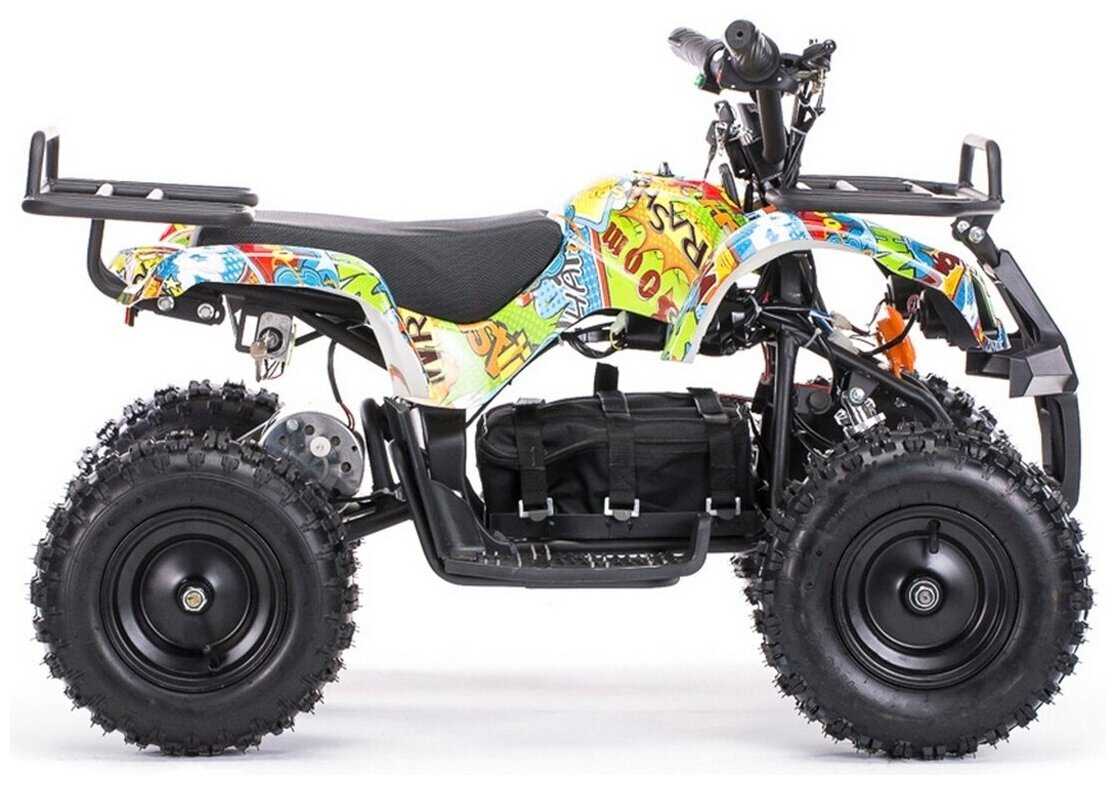 MOTAX Квадроцикл ATV Mini Grizlik Х-16 Big Wheel с механическим стартером фотография 11