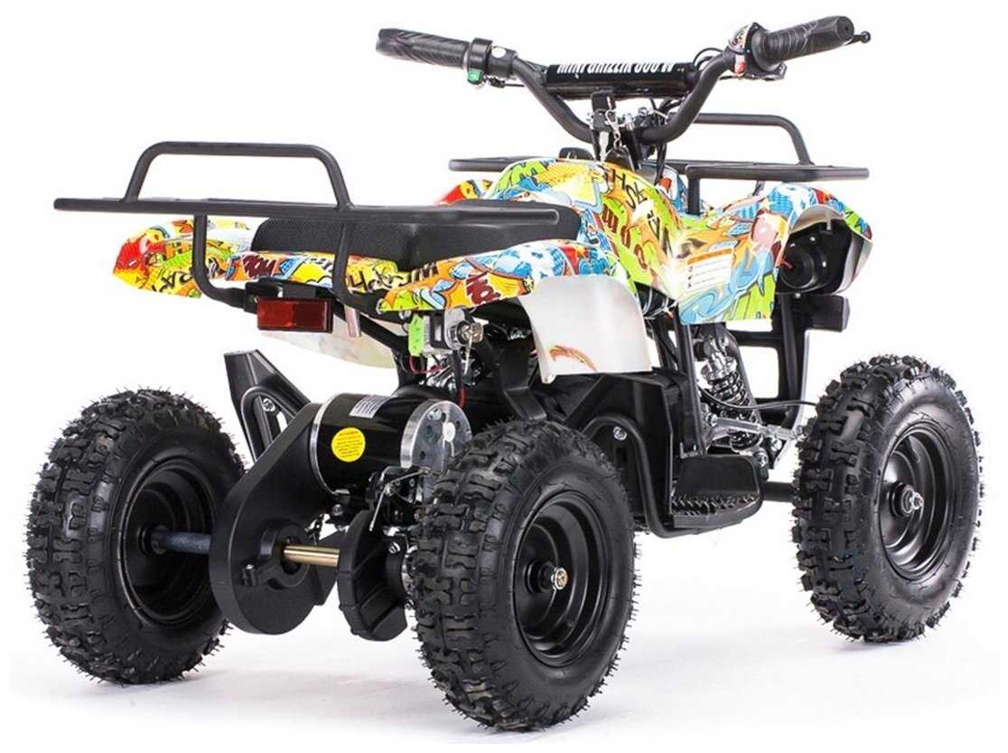 MOTAX Квадроцикл ATV Mini Grizlik Х-16 Big Wheel с механическим стартером фотография 12