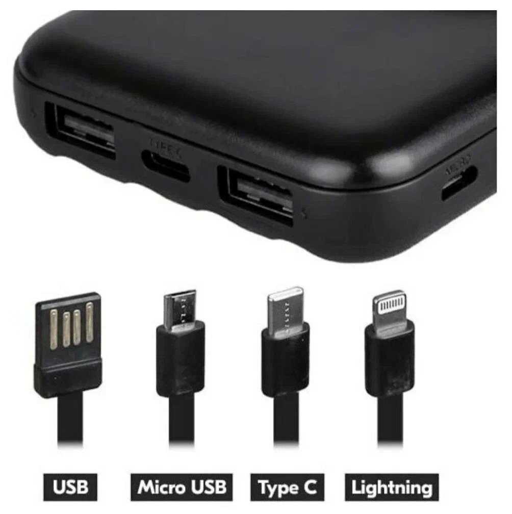 Внешний аккумулятор (Power Bank) FaizFull 20000мАч с беспроводной зарядкой фотография 4