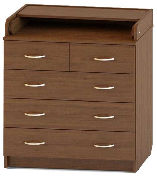 Пеленальный комод Атон Мебель Сириус 80/5 ЛДСП фотография 4