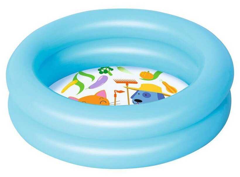 Бассейн Bestway Round 2-Ring Kiddie (51061)
