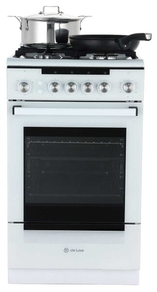 Газовая плита De Luxe 506040.23Г (КР) Ч/Р фотография 4