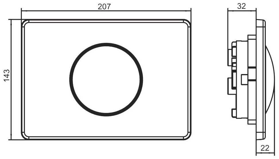 Кнопка смыва SANIT S704 16.704.00..0000 фотография 1