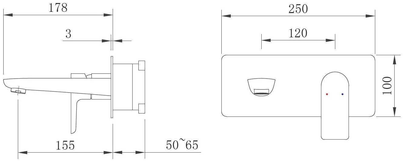 Смеситель для раковины VENTAS S (076006) фотография 1