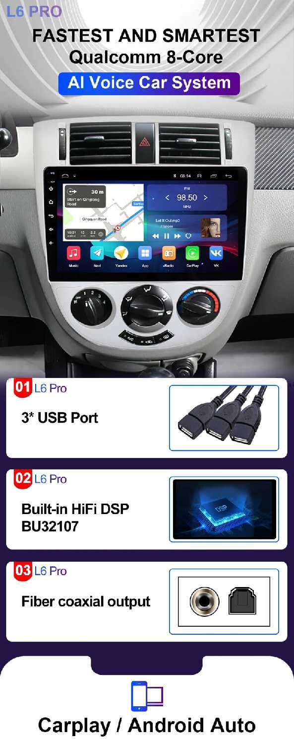 Автомагнитола LEHX L6Pro 2 din фотография 26