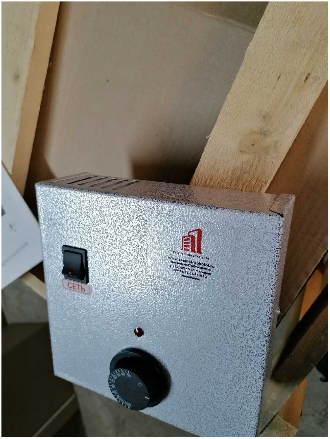 Пульт управления электрокаменкой для сауны и бани 9/12 кВт фотография 6