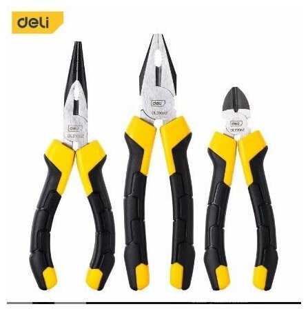 Набор плоскогубцев Deli DL2008Z-3 фотография 9