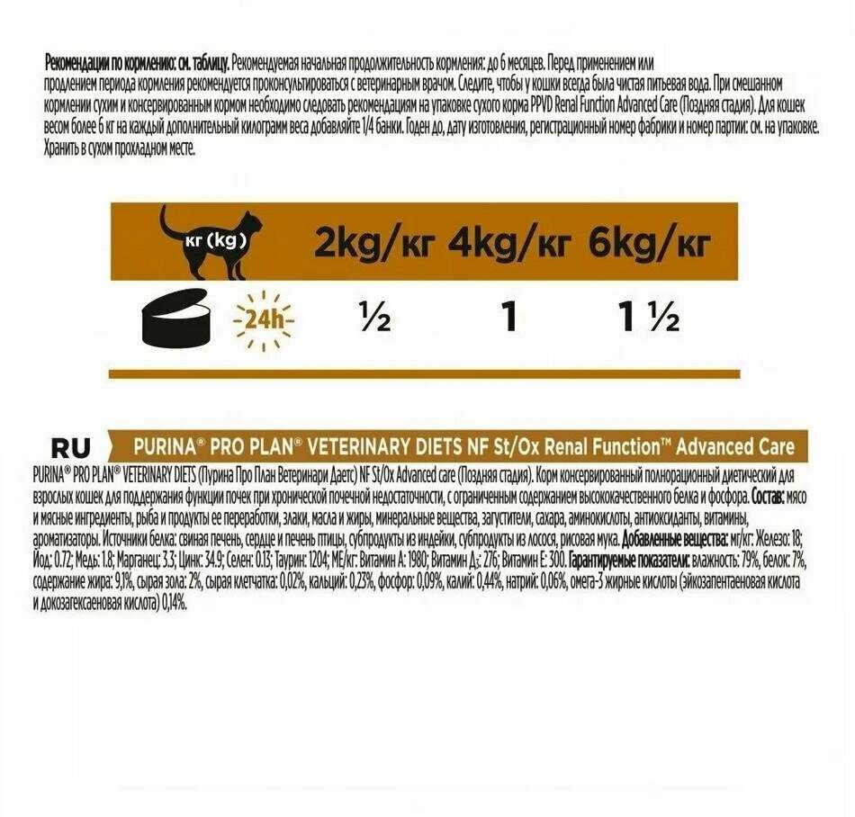 Корм для кошек Pro Plan Veterinary Diets UR St/Ox Urinary (паштет) фотография 14
