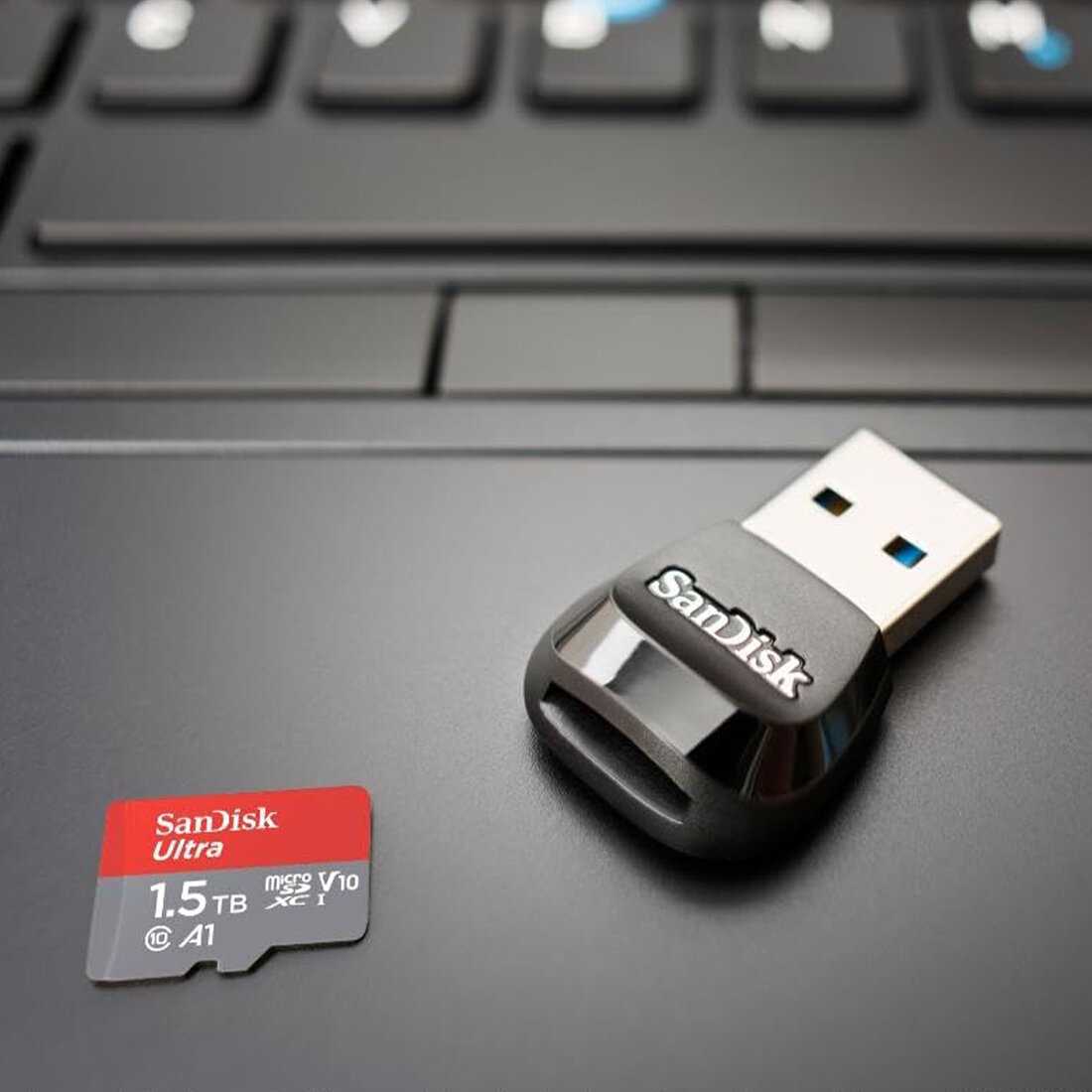 Карта памяти SanDisk MicroSDXC 1.5 TB Ultra (SDSQUAC-1T50-GN6MA) фотография 8