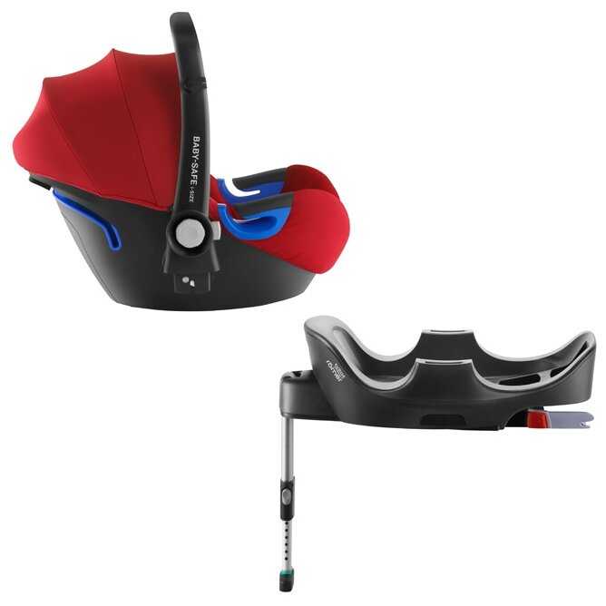Автолюлька группа 0+ (до 13 кг) Britax Roemer Baby-Safe i-Size + Flex Base фотография 19