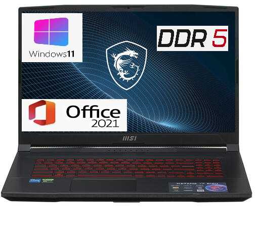 Ноутбук игровой MSI Katana 17.3
