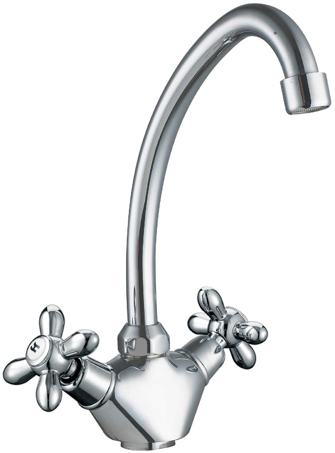Смеситель для кухни (мойки) WETERM KRISTY WT-302-1081, вентильный