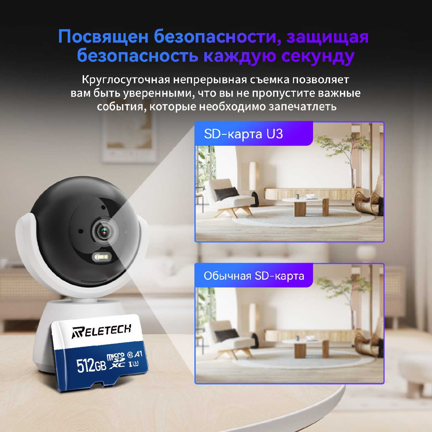 Карты памяти Reletech 64ГБ TF карты Micro SD (Class10) фотография 18
