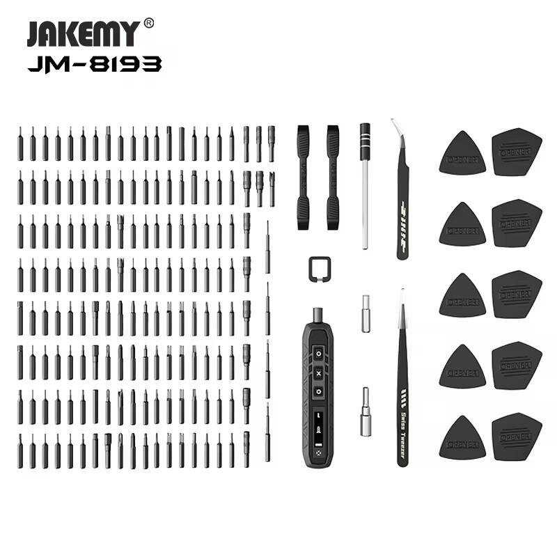 Набор инструментов JM Электрическая отвертка (JM-8193) фотография 8