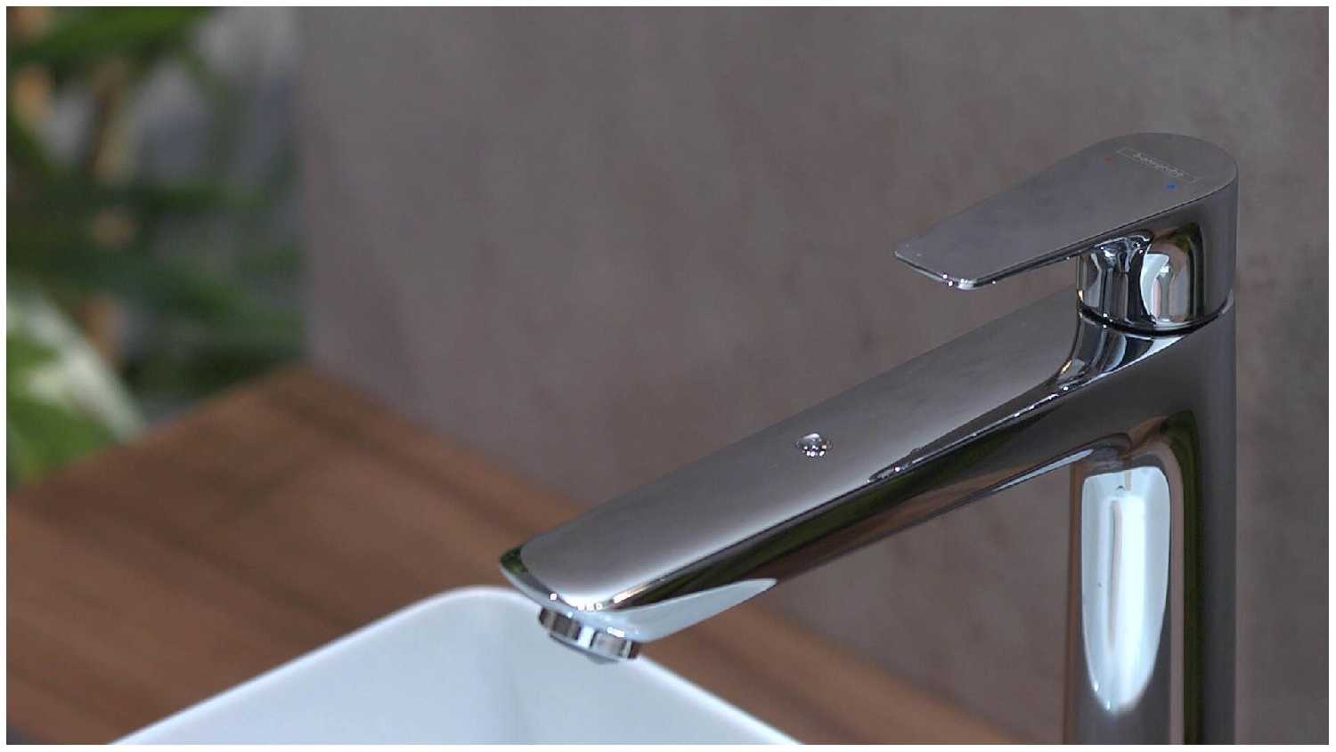 Смеситель для раковины (умывальника) hansgrohe Talis E 71717000, рычажный фотография 10