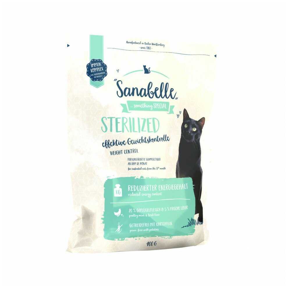 Корм Sanabelle Sanabelle Sterilized Weight Control фотография 15
