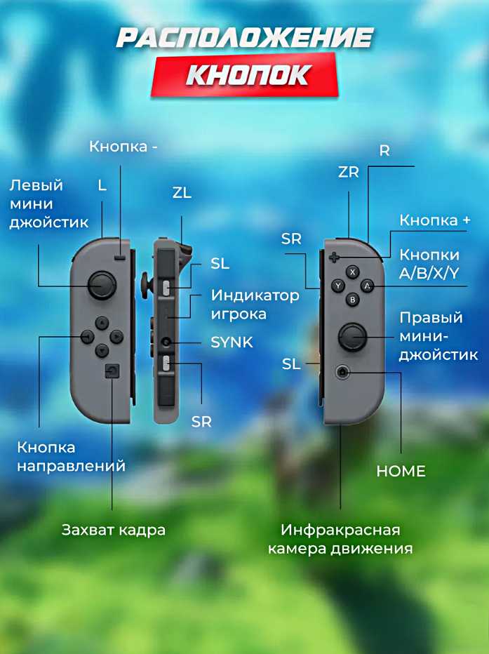 Комплект геймпадов J-C PAD (L) / (R) фотография 3