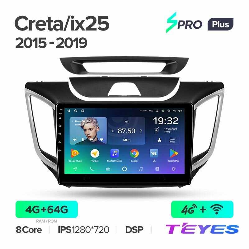 Магнитола Hyundai Teyes SPRO+ (4/32GB)