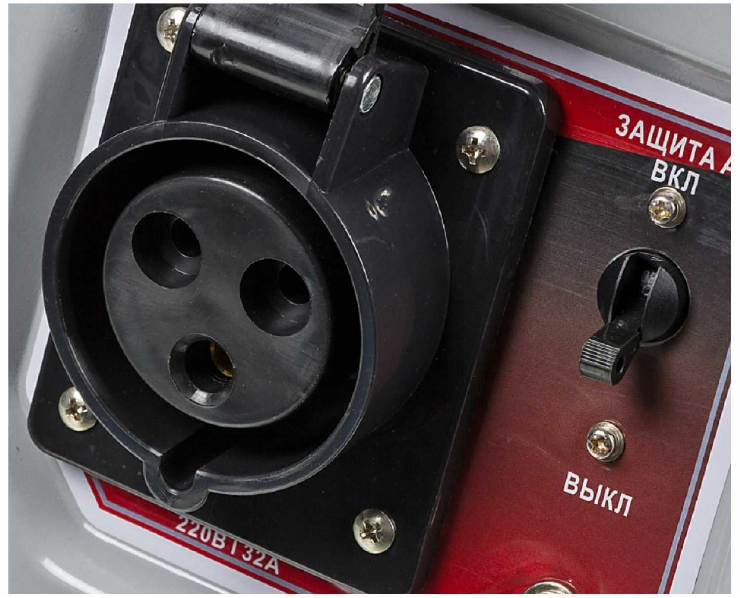 Бензиновый генератор РЕСАНТА БГ 8000 Э фотография 14