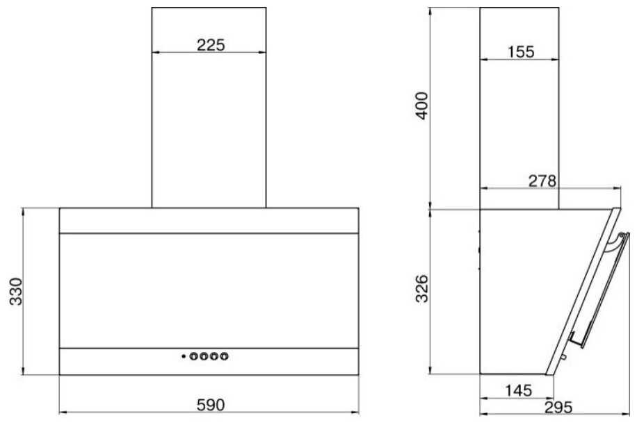 Вытяжка ELIKOR Титановая вытяжка (60Н-430-К3Д) фотография 12