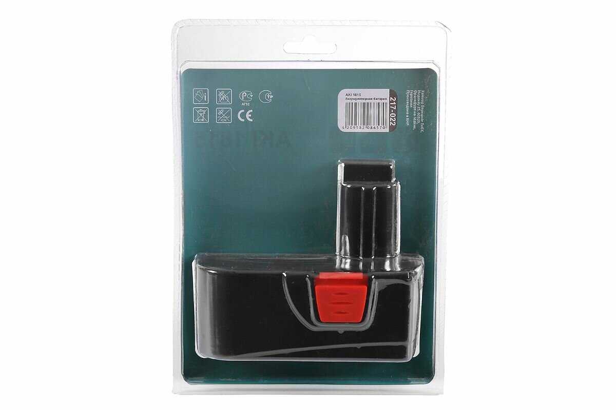 Аккумулятор HAMMER 18В 1.5Ач NiCd (AKI1815) фотография 4