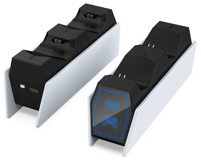 Зарядная станция DOBE для 2-х контроллеров PS4 / PS4 Slim / PS4 PRO с индикаторами, TP4-0417 фотография 2