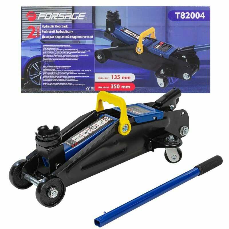 Домкрат Forsage Домкрат подкатной гидравлический для мототехники (F-T82004) фотография 7