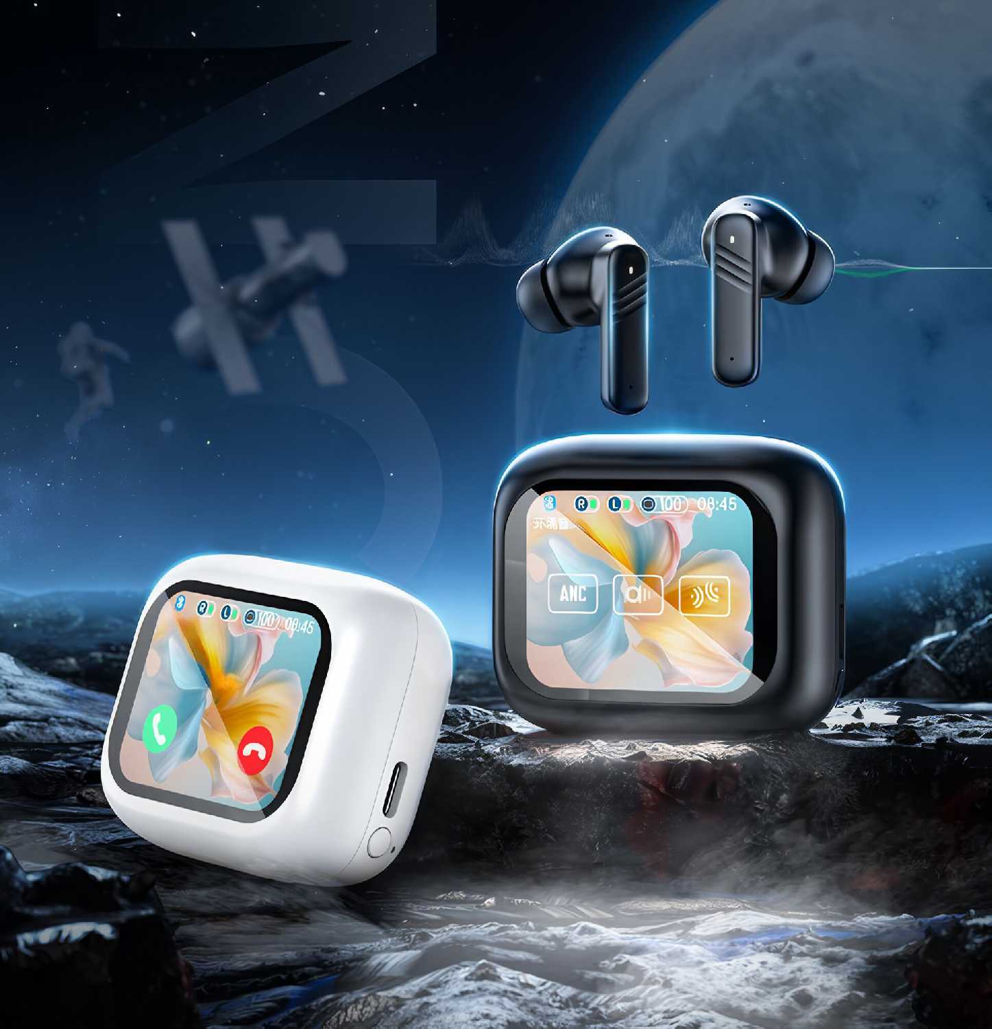 Беспроводные TWS наушники TECH LX-10 ANC+ENC (TECH) фотография 1