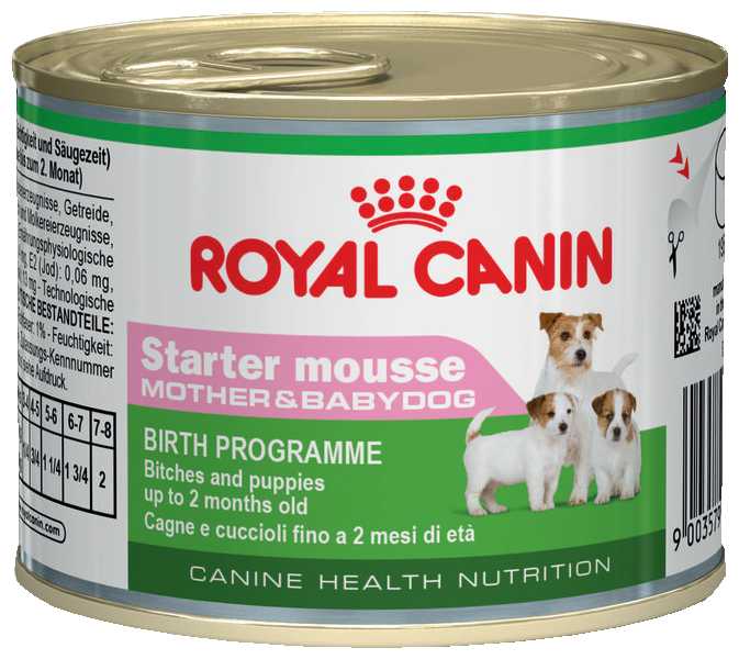 Корм для кормящих собак и щенков Royal Canin Starter Mousse фотография 1