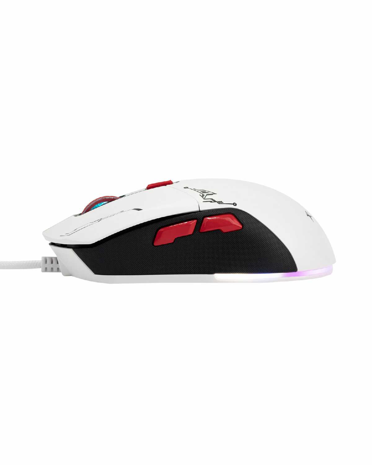Беспроводная компьютерная игровая мышь GW-610 RGB USB 2.4G фотография 16