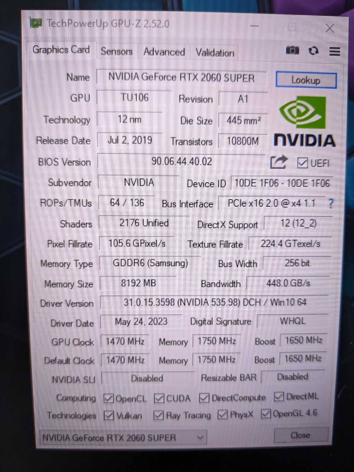 Видеокарта Palit GeForce RTX 2060 SUPER DUAL 8G (NE6206S018P2-1160X-1) фотография 12