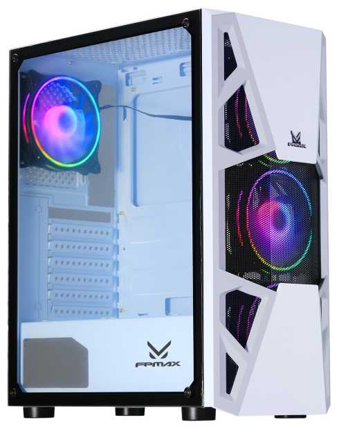 Корпус компьютерный FORMULA CL-3303W RGB белый фотография 4