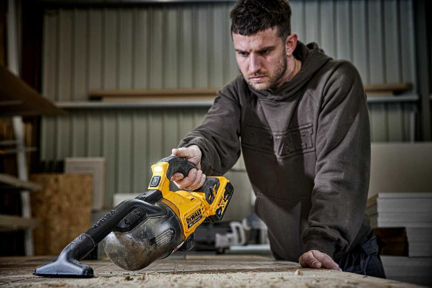 Аккумуляторный пылесос DEWALT Пылесос (DCV501LN) фотография 9