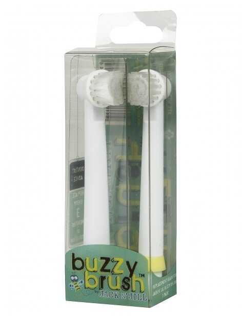 Насадка JACK`N`JILL Buzzy Brush replacement heads для электрической щетки фотография 4