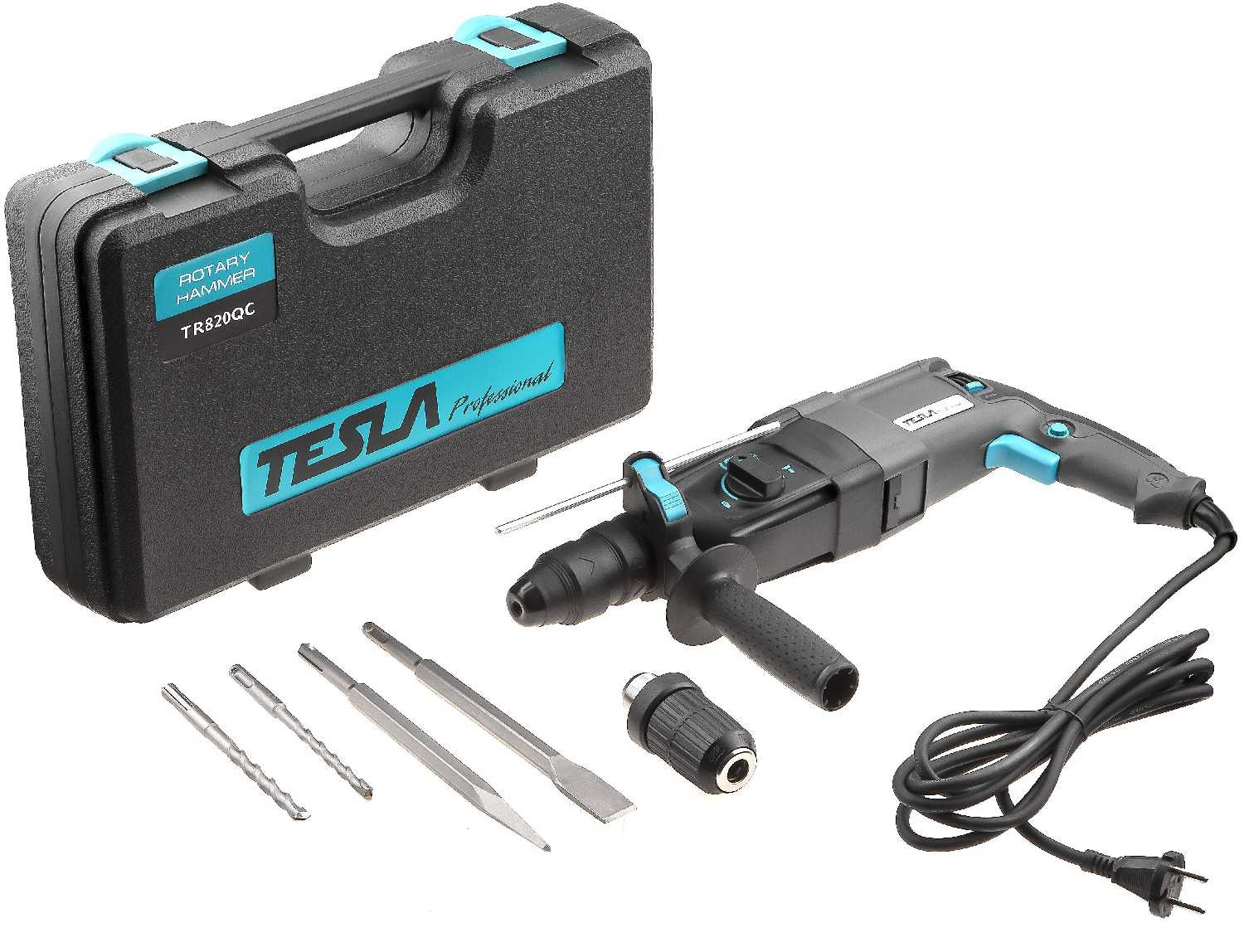 Перфоратор Tesla TR820QC, 820 Вт фотография 9