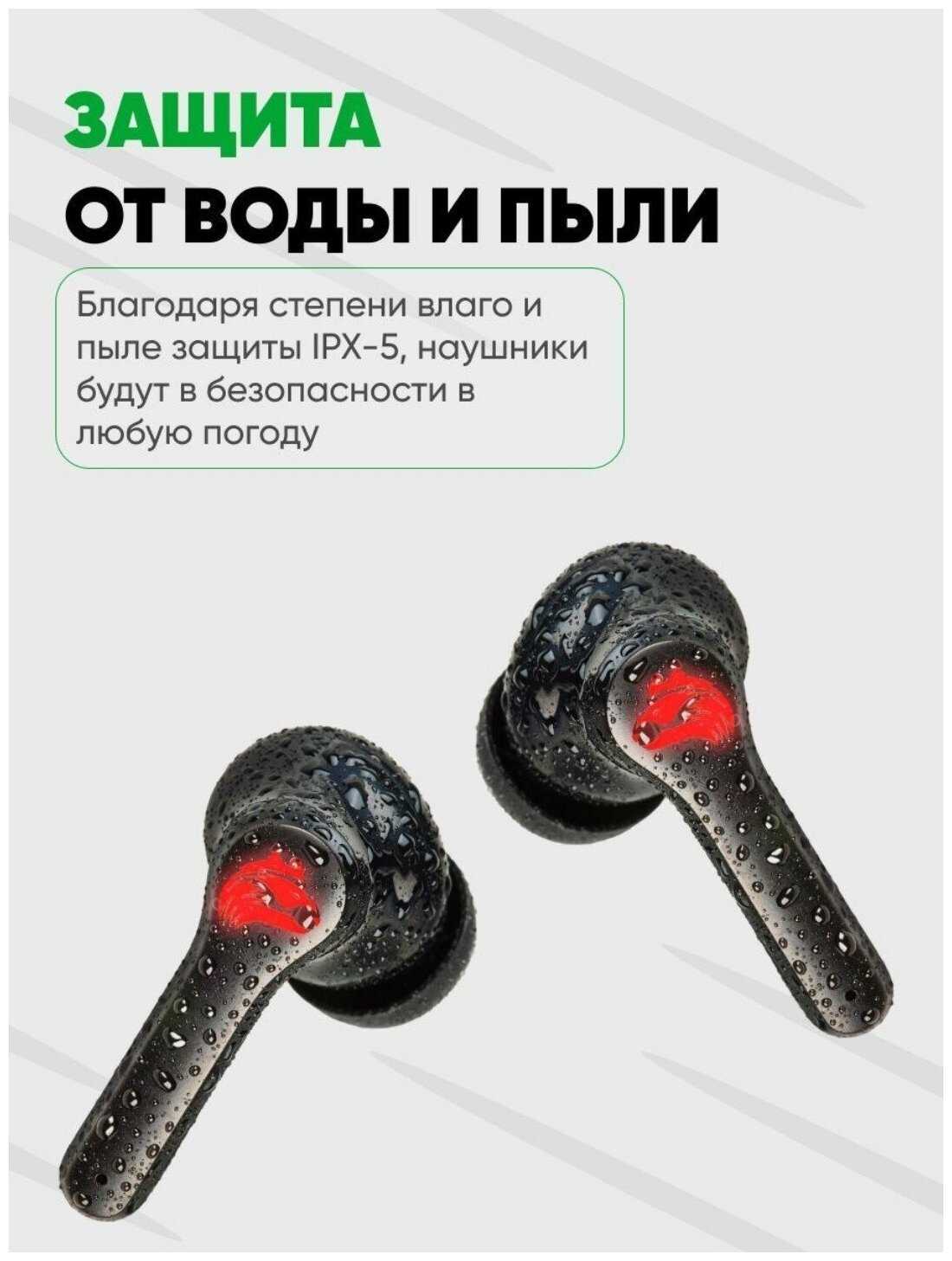 Спортивные беспроводные наушники INCOOL TWS фотография 8