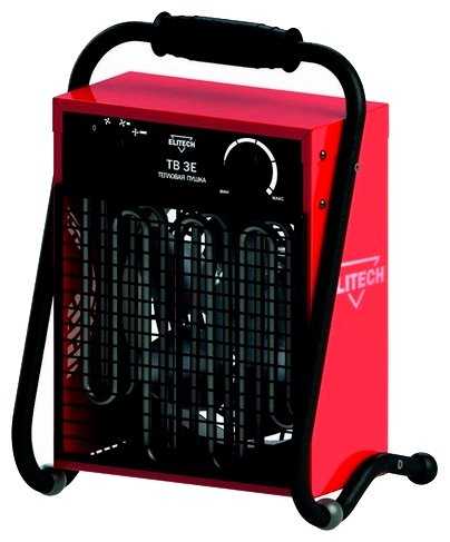 Электрическая тепловая пушка ELITECH ТВ 3Е