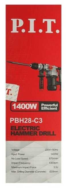 Перфоратор P.I.T. PBH28-C314 (400 Вт) фотография 16