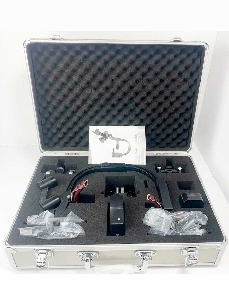 Налобный осветитель с бинокулярными лупами фотография 5