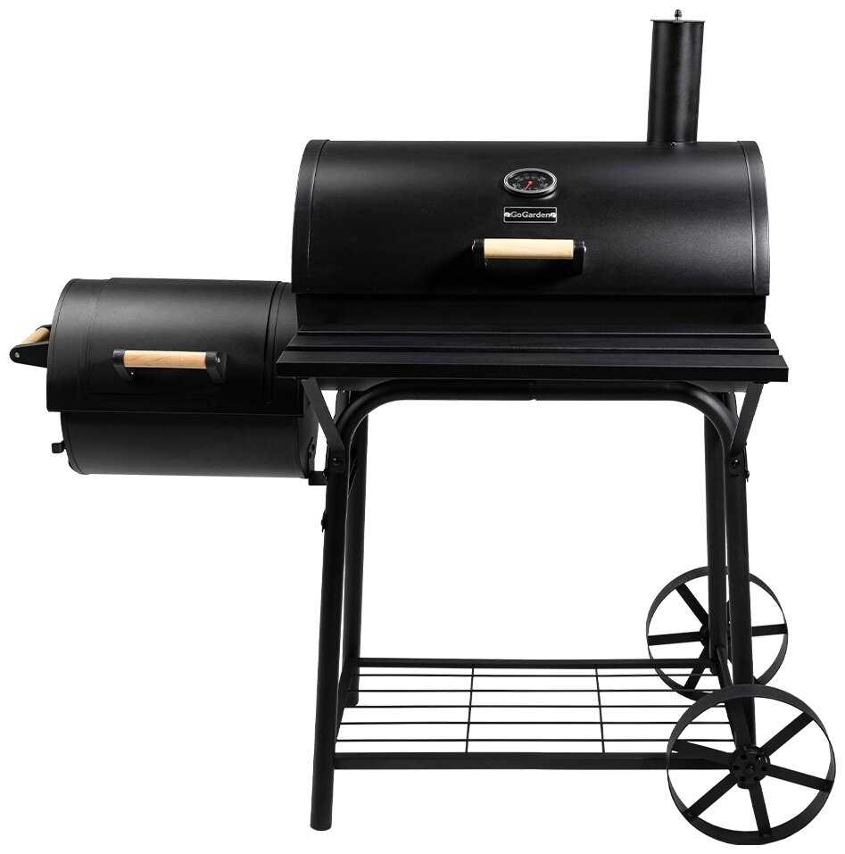 Гриль угольный Go Garden Chef-Smoker 66 Pro, 72.5х126х125 см фотография 3