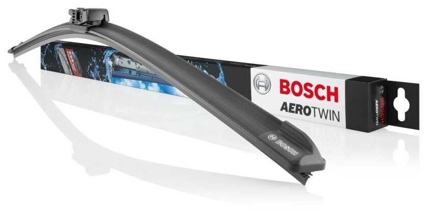Щетка стеклоочистителя бескаркасная Bosch Aerotwin A452S, 2 шт. фотография 3