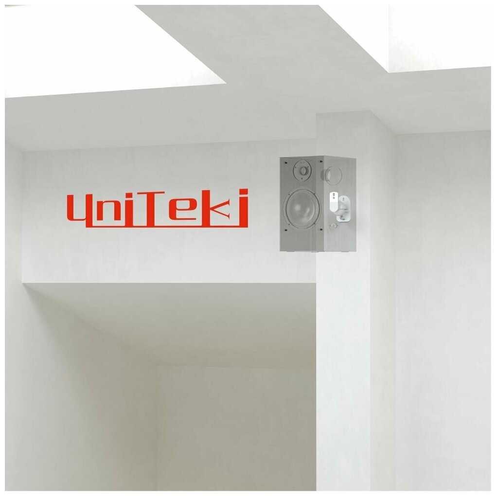 Кронштейн для акустики UniTeki SMP1604W, белый фотография 6