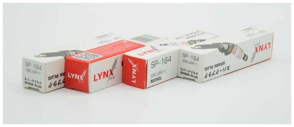 Комплект свечей зажигания LYNX Комплект свечей зажигания (SP164) фотография 7