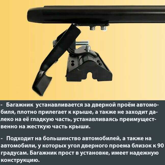 Багажник Volkswagen Багажник на гладкую крышу (D-1) фотография 14