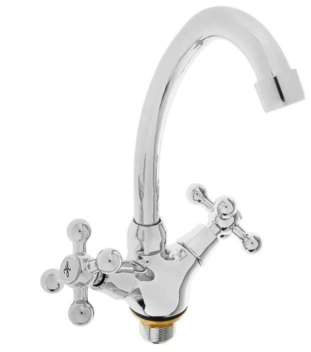 Смеситель для кухни (мойки) Accoona H71 A4671, вентильный