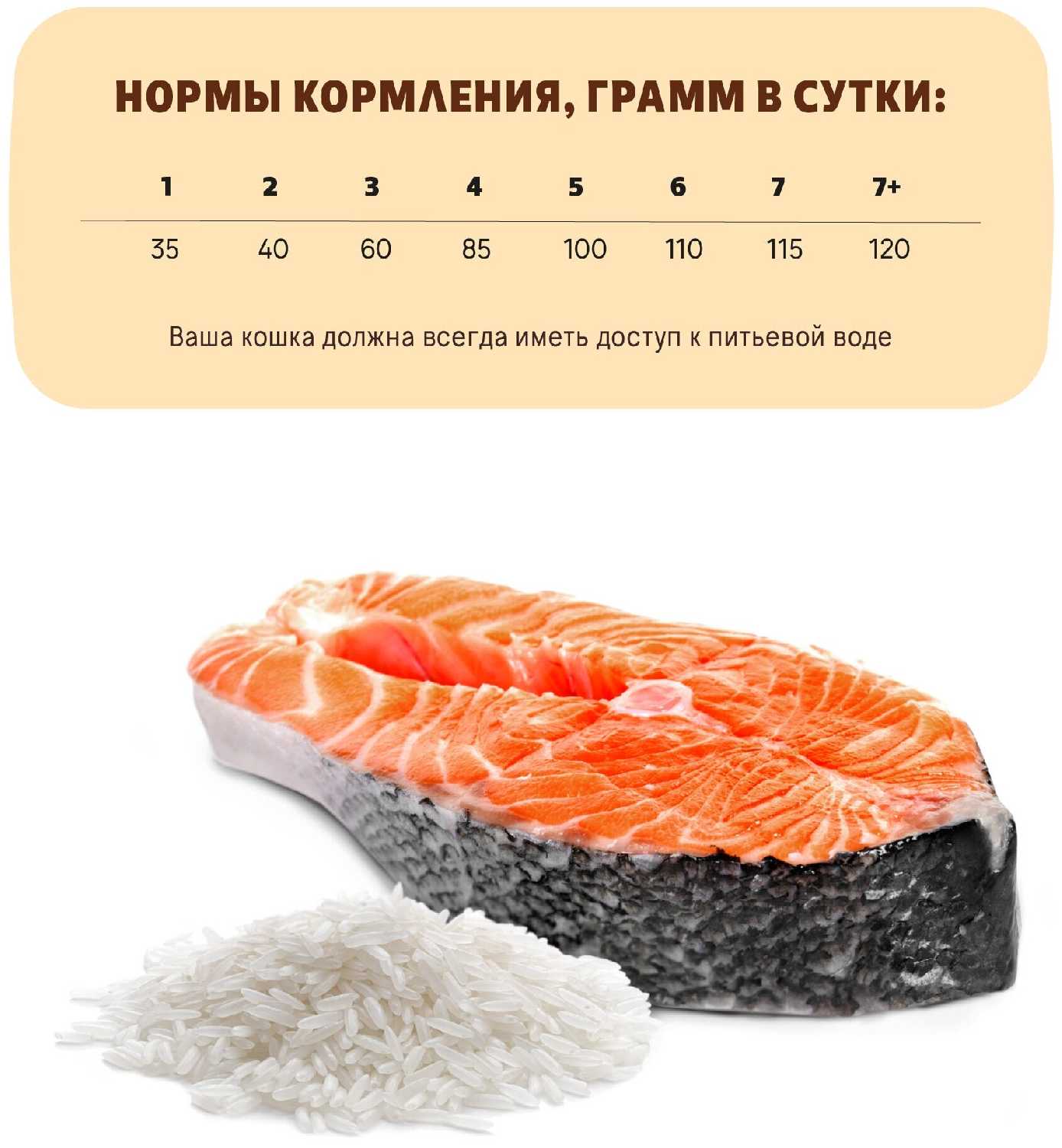 Корм для кошек Для самых преданных лосось с рисом фотография 1