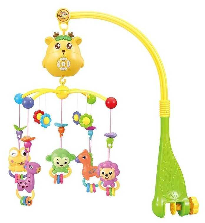 Электронный мобиль Funkids Первые друзья с проектором и ночником фотография 1