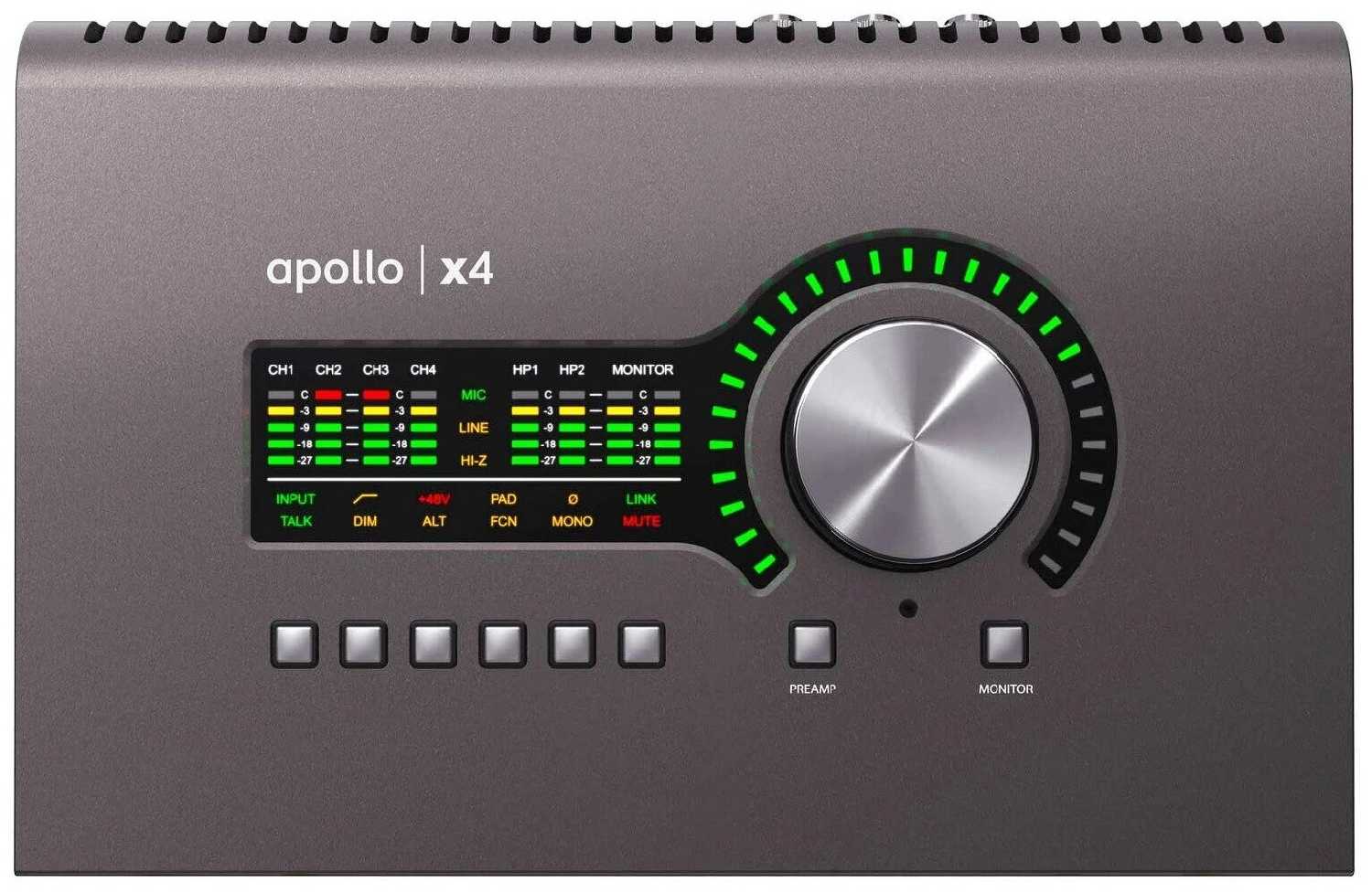 Внешняя звуковая карта Universal Audio Apollo x4 Heritage Edition