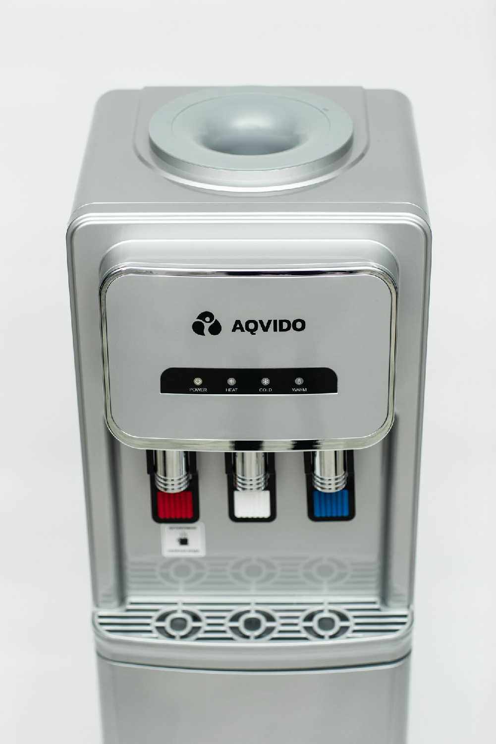 Напольный кулер для воды с нагревом и электронным охлаждением AQVIDO BSY-802L фотография 5